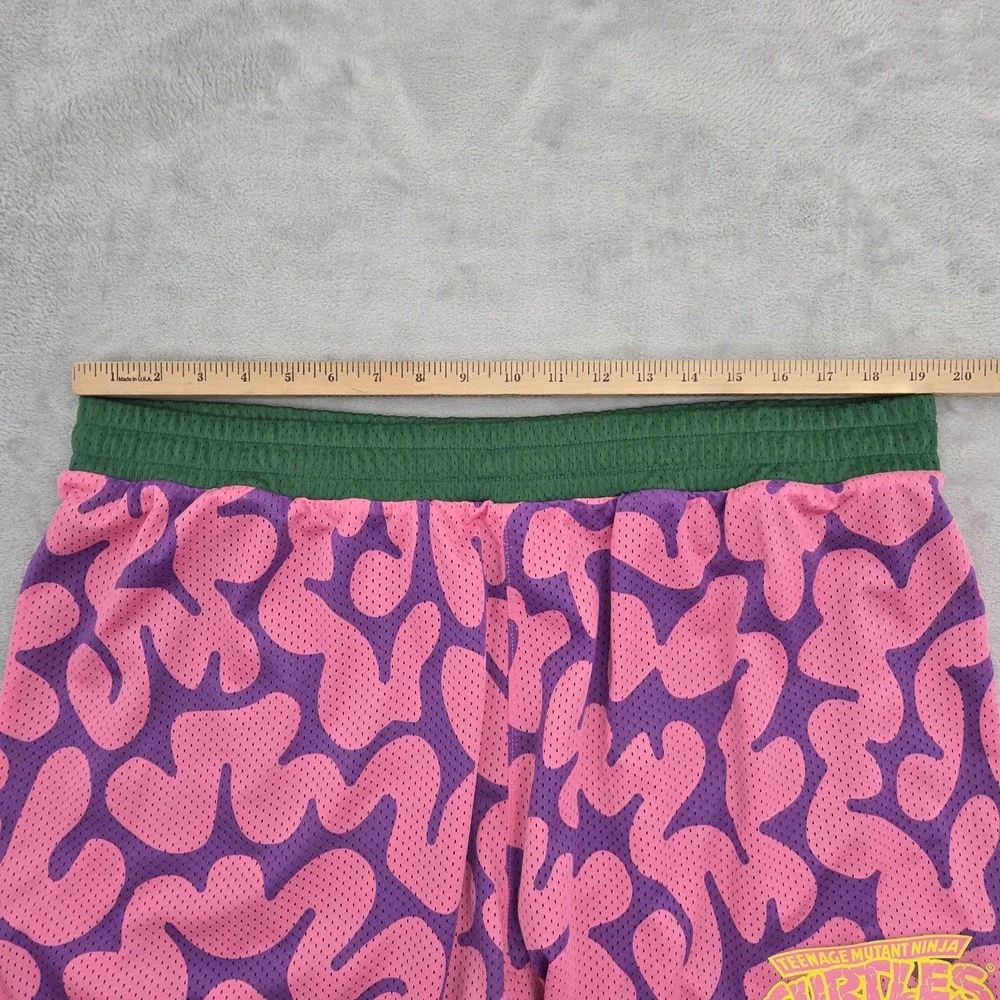 Puma X Teenage Mutant Ninja Turtles Reversible Shorts Mens XXL Green 630931-01